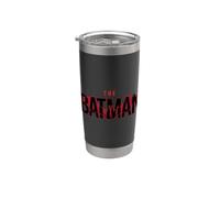 The Batman Logo with Red Bat Bicchiere termico in acciaio inox doppia parete