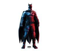 The Batman Robert Pattinson Mini Cartone Ritaglio Rosso Blu Stile Bruce Wayne