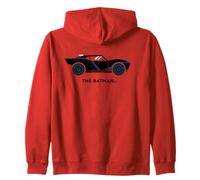 The Batman The Batmobile Drawing Felpa con Cappuccio
