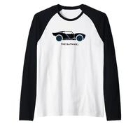 The Batman The Batmobile Drawing Maglia con Maniche Raglan