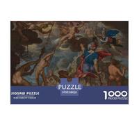 The Battle between The Gods And The Giants Puzzle in Legno Impermeabile Puzzles Da 1000 Pezzi Per Adulti Colorati Puzzle Per Decorazioni Domestiche