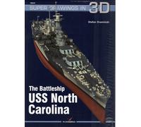 The Battleship USS North Carolina - Kagero Super Drawings in 3D