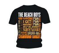 Beach Boys - the - T-Shirt # S Black Unisex # Best Of Ss