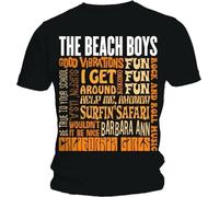 The Beach Boys Best Of Ss autorizzato Uomo maglietta