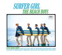The Beach Boys, copertina dell'album Surfer Girl, poster, arte da parete. Stampa o completamente incorniciato disponibile. Dimensioni reali delle copertine in vinile originali. (solo stampa)