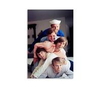 The Beach Boys - Poster decorativo da parete moderno, ultra trasparente, decorazione artistica squisita adatta per ufficio, soggiorno e stanza, senza cornice, stile 20 x 30 cm