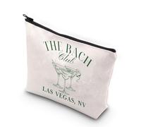 The Beach Club Bachelorette Makeup Bag Last Splash Bachelorette Party Regali The Bach Club Cocktail Regali Las Vegas Bach Viaggio Borse con cerniera, Il Bach Club Regno Unito