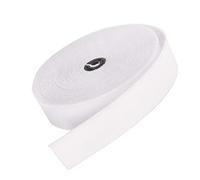 The Bead Shop Bande Elastiche Piatte | Banda Elastica da Cucire | Elastici per la Vita, per Il Cucito, per la creazione di Parrucche | 6 Metri (Bianco, 20 mm)