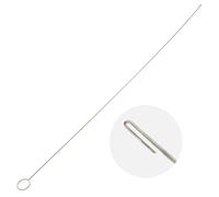 The Beadsmith Ago a occhiello - Elementi di base - Strumento per infilare perline extra fine lungo 25,4 cm, carica rapidamente ed efficacemente le perline sul cavo