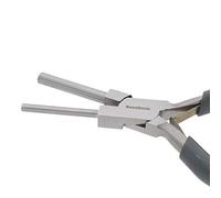 The Beadsmith Bail Making Pliers - Creates 3.5mm and 5.5mm Loops - Wire Looping and Wire Bending Plier - 7 inches - Steel Head & Double Leaf Springs - Tool for Jewelry Making