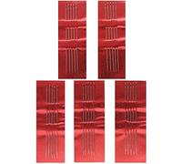 The Beadsmith Basic Elements - Aghi per perline, misura 12, confezione da 25 pezzi, per tessitura a telaio, cuciture fuori telaio e creazione di gioielli con perline