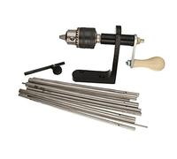 The Beadsmith EZ Coiler Pro - Elementi di filo - Include base montabile, 9 mandrini, chiave mandrino, istruzioni e una custodia - Crea anelli di salto, perline arrotolate, bobine di perline e spirale