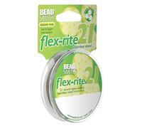 The Beadsmith Filo per Perline Flex-Rite in Acciaio Rivestito Nylon