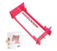 The Beadsmith LoomEEZ - Kit di telai per perline giapponesi, include telaio regolabile, perline in vetro Miyuki, filo e ago, filo di ordito, risultati e istruzioni (lingua italiana non garantita), per