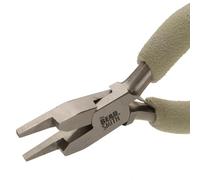 The Beadsmith Pinze a ganascia in nylon, pinza per piegare bracciali, impugnatura comoda con molle a doppia lama, 15,2 cm
