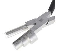 The Beadsmith Pinze avvolgitrici grandi - Strumento di avvolgimento multi-step - Barili da 13, 16 e 20 mm - Lunghezza 7 pollici, ganasce in acciaio inox da 3,2 cm, impugnature imbottite - Utilizzare