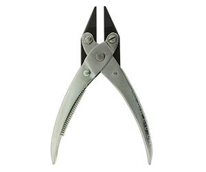 The Beadsmith Pinze parallele a becco per catena con molla, 140 mm, impugnatura piatta per la creazione di gioielli, lavori metallici e riparazione