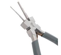 The Beadsmith Pinze per micro fili - Crea 6 misure (che vanno da 1 a 4 mm) di anelli e anellini aperti, lunghezza 140 mm, testa in acciaio lucido e manico in PVC