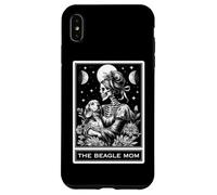 The Beagle Mom Mama Dog Tarocchi Scheletro Strega Luna Custodia per iPhone XS Max