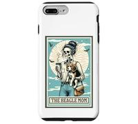 The Beagle Mom Scheletro Regalo Spooky Season Halloween Custodia per iPhone 7 Plus/8 Plus