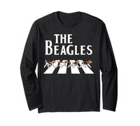 The Beagles Funny Dogs proprietario Beagle Joke Cane razza Maglia a Manica