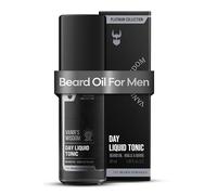 The Beard Struggle - Olio da barba tonico liquido diurno - Collezione Platinum, Vanir's Wisdom - Olio da barba da uomo - Idrata, ammorbidisce i capelli, riduce il prurito (30 ml)