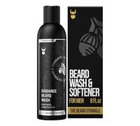 The Beard Struggle - Sapone da barba Radiance - Silver Collection - Foreste di Alfheim - Pulisce, nutre e ammorbidisce la barba - Sapone da barba vichingo per uomo (240 ml)