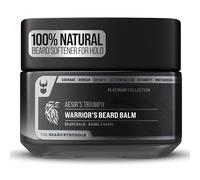The Beard Struggle Warrior's Beard Balm Platinum Collection, Aesir's Triumph Formula non grassa a a bassa tenuta, profumi di lusso di qualità colonia, ingredienti naturali e vegetali, 50 g