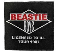 The Beastie Boys Licensed To Ill Tour 1987 Woven Patch Size One Size
