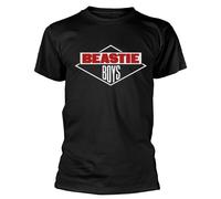 The Beastie Boys 'Logo' (Nero) Maglietta - NUOVO E UFFICIALE