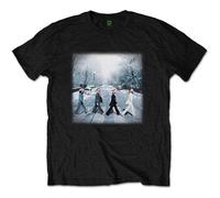 The Beatles Abbey Christmas autorizzato Uomo maglietta