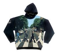The Beatles 'Abbey Road' Felpa con cappuccio con stampa integrale - UFFICIALE