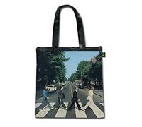 The Beatles Abbey Road Nuovo Ufficiale Nero Eco Tote Bag 38Cm X 36Cm