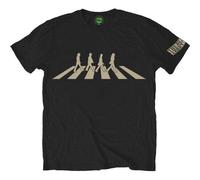 The Beatles Maglietta Abbey Road Silhouette Unisex Black XL