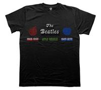The Beatles Apple Years Red & Blue autorizzato Uomo maglietta
