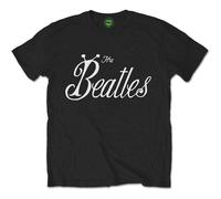 The Beatles Black Bug Logo autorizzato Uomo maglietta
