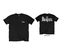 The Beatles Black Drop T Logo ufficiale Uomo maglietta unisex