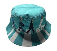 The Beatles Bucket Hat Abbey Road Crossing Nue Ufficiale Unisex Blu Large/X-Large, Blu, Taglia unica