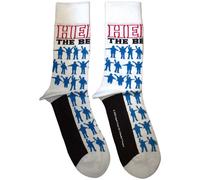 The Beatles Calzini Help Silhouettes Repeat (Taglia UK 4-7) Ufficiale