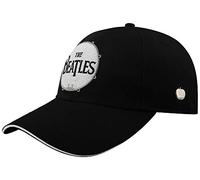 The Beatles Classic Drum Band Logo Nuovo Ufficiale Nero Strapback Cappellino da Size One Size