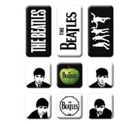 The Beatles Classic Icons 9 Piece Calamita Da Frigo Set