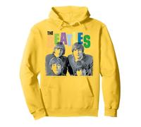 The Beatles - Design retrò Pop a Strati di Colore Felpa con Cappuccio