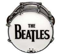The Beatles Drop T Drum Pin Badge Size One Size