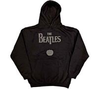 The Beatles Drop T Logo & Apple ufficiale Felpa con Cappuccio