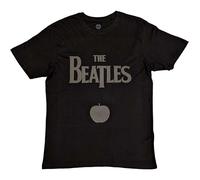 The Beatles Drop T Logo & Apple ufficiale Uomo maglietta unisex