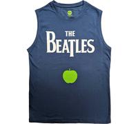 The Beatles Drop T Logo & Apple Vest ufficiale Uomo maglietta unisex