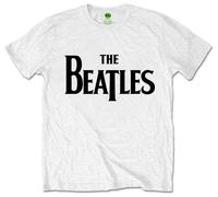 The Beatles 'Drop T Logo' (Bianco) T-shirt per bambini - Ufficiale al 100%