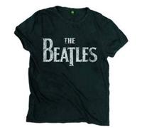 THE BEATLES- DROP T LOGO VINTAGE - T-SHIRT