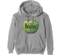 The Beatles Grey Apple Logo autorizzato Felpa con Cappuccio