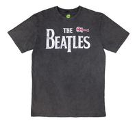 The Beatles Guitar & Drop T ufficiale Uomo maglietta unisex
